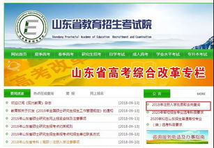 2018山東注冊(cè)入學(xué)批錄取去向查詢系統(tǒng)詳解與教育信息咨詢指南
